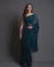 Picture of Resplendent Teal Blue Casual Saree