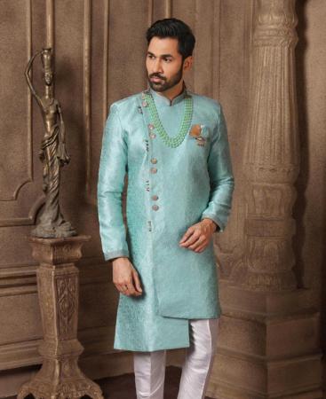 Picture of Alluring Sea Blue Kurtas