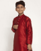 Picture of Excellent Maroon Kids Kurta Pyjama