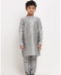 Picture of Superb Grey Kids Kurta Pyjama