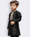 Picture of Graceful Black Kids Kurta Pyjama