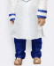 Picture of Grand White Kids Kurta Pyjama