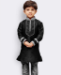 Picture of Ideal Black Kids Kurta Pyjama