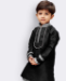 Picture of Ideal Black Kids Kurta Pyjama