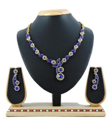 Picture of Excellent Blue Necklace Set