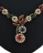 Picture of Classy Maroon & Green Necklace Set