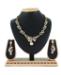 Picture of Well Formed Gold & White Necklace Set