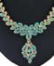 Picture of Pretty Firozi Necklace Set