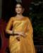 Picture of Fine Mustard Silk Saree