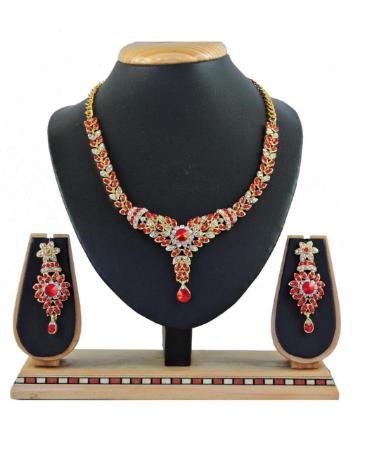 Picture of Alluring Red Necklace Set