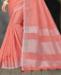 Picture of Shapely Peach Casual Saree