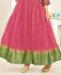 Picture of Bewitching Green & Pink Readymade Gown