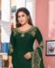 Picture of Ideal Green Straight Cut Salwar Kameez