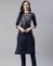 Picture of Elegant Navy Blue Kurtis & Tunic