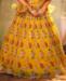 Picture of Alluring Yellow Lehenga Choli