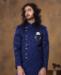 Picture of Gorgeous Navy Blue Indo Western