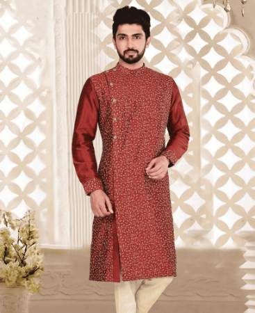 Picture of Ravishing Maroon Kurtas