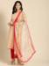 Picture of Comely Beige Straight Cut Salwar Kameez