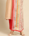 Picture of Comely Beige Straight Cut Salwar Kameez