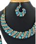 Picture of Nice Firozi Necklace Set