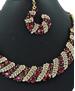 Picture of Ideal Maroon Necklace Set