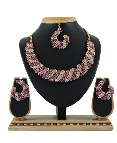 Picture of Pretty Pink Necklace Set