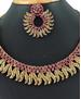 Picture of Well Formed Pink Necklace Set