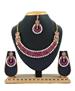 Picture of Delightful Rani Pink Necklace Set