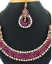 Picture of Delightful Rani Pink Necklace Set