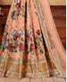 Picture of Fascinating Peach Lehenga Choli