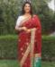 Picture of Resplendent Maroon Casual Saree