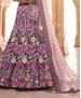 Picture of Good Looking Wine Lehenga Choli