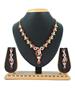 Picture of Comely Maroon Necklace Set