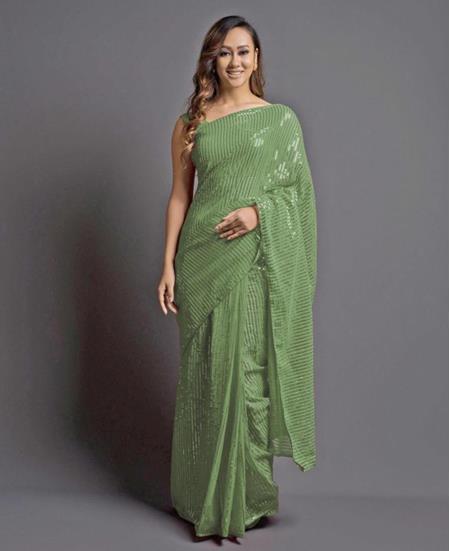 Picture of Nice Pista Casual Saree