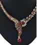 Picture of Radiant Maroon Necklace Set