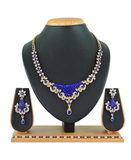 Picture of Superb Blue Necklace Set