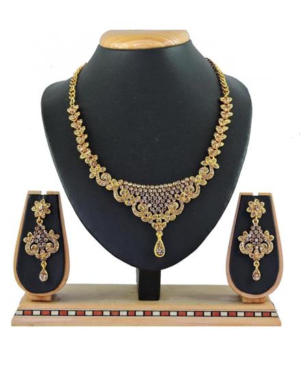 Picture of Beauteous Gold Necklace Set