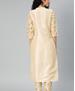 Picture of Well Formed Cream Kurtis & Tunic