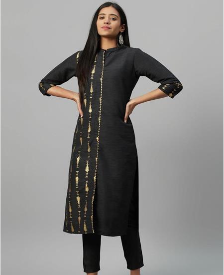 Picture of Admirable Black Kurtis & Tunic