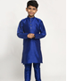 Picture of Delightful Royal Blue Kids Kurta Pyjama