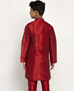 Picture of Excellent Maroon Kids Kurta Pyjama