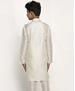 Picture of Excellent White Kids Kurta Pyjama