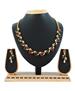 Picture of Amazing Maroon & Green Necklace Set