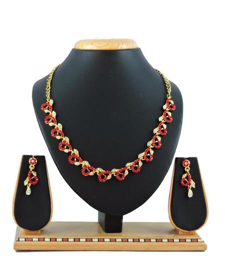 Picture of Excellent Red Necklace Set