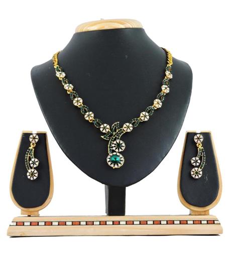 Picture of Ideal Green Necklace Set