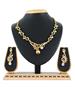 Picture of Comely Gold & White Necklace Set