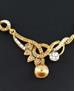 Picture of Comely Gold & White Necklace Set