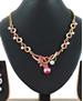 Picture of Statuesque Pink Necklace Set