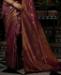 Picture of Appealing Wine Silk Saree