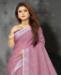 Picture of Exquisite Purple Casual Saree